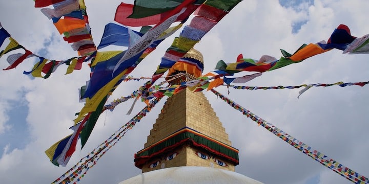 Boudhanath Stupa in Kathmandu