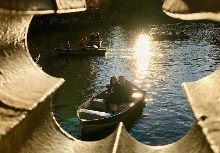 Boaters from Bow Bridge