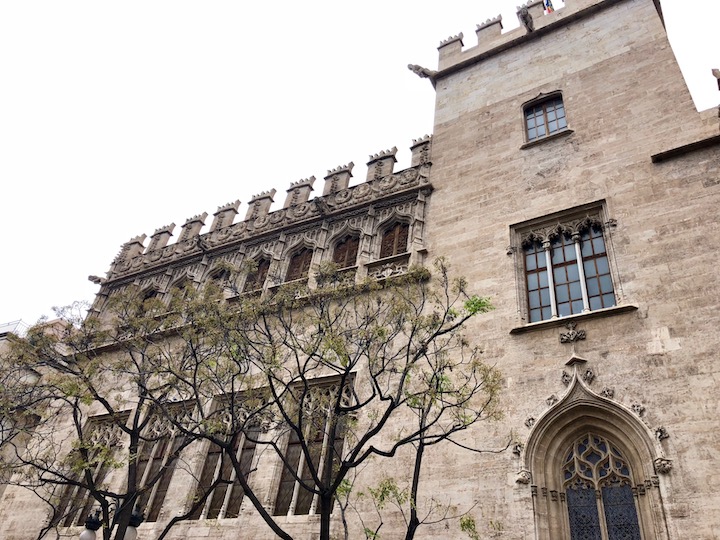 Silk exchange in Valencia's Old Town
