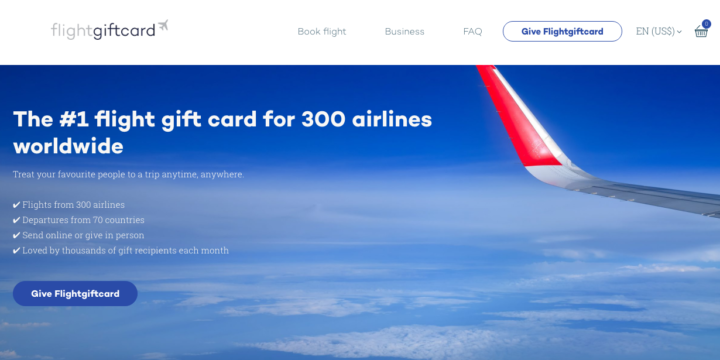 How to buy a flight gift card you can use with multiple airlines