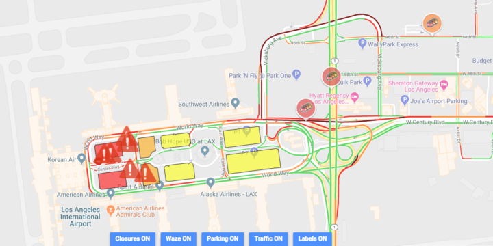 Los Angeles Airport Charts