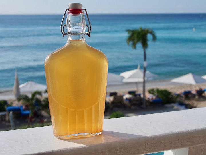 This bottle of rum punch comes free with a stay at The House