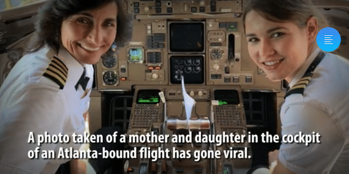 Mother daughter pilots
