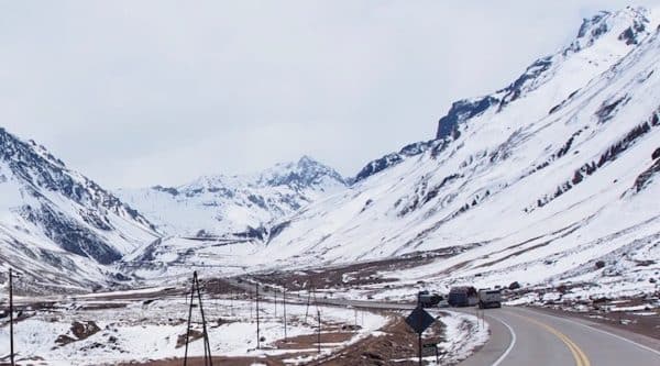 Into the Andes along Route 7