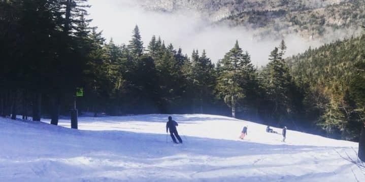 A beautiful run in Killington, Vermont