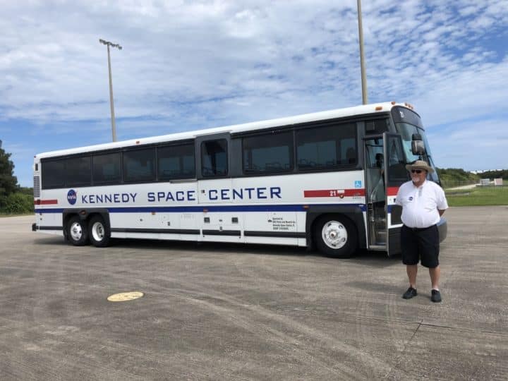 Kennedy Space Center bus