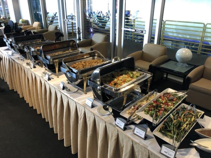 Embraer Media Day lunch
