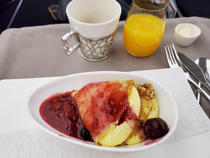 Breakfast crepe