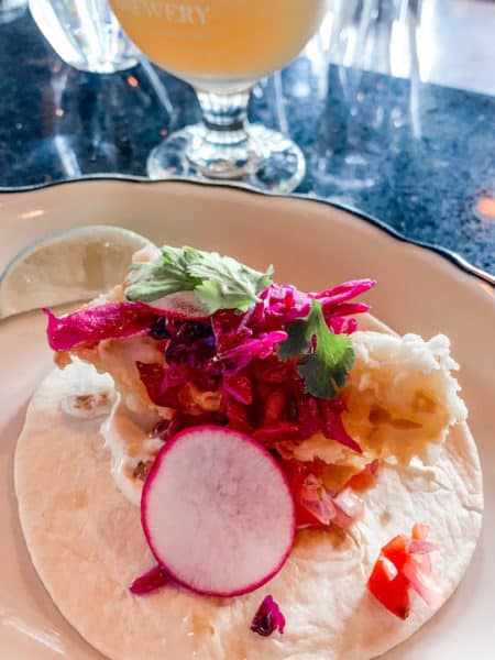Fish taco at The Merchant Tavern: best I've ever had!
