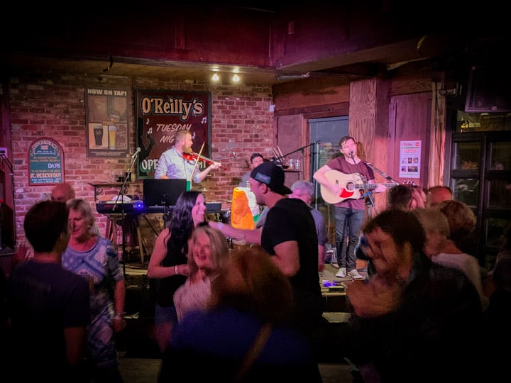 Live music at O'Reilly's in St. John's