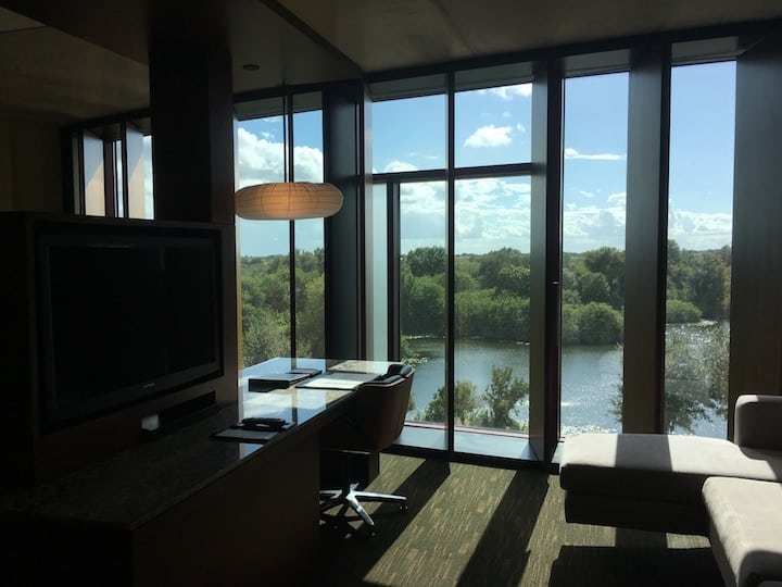 Room with a view