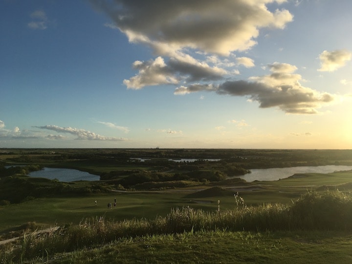 Sunset at Streamsong Resort