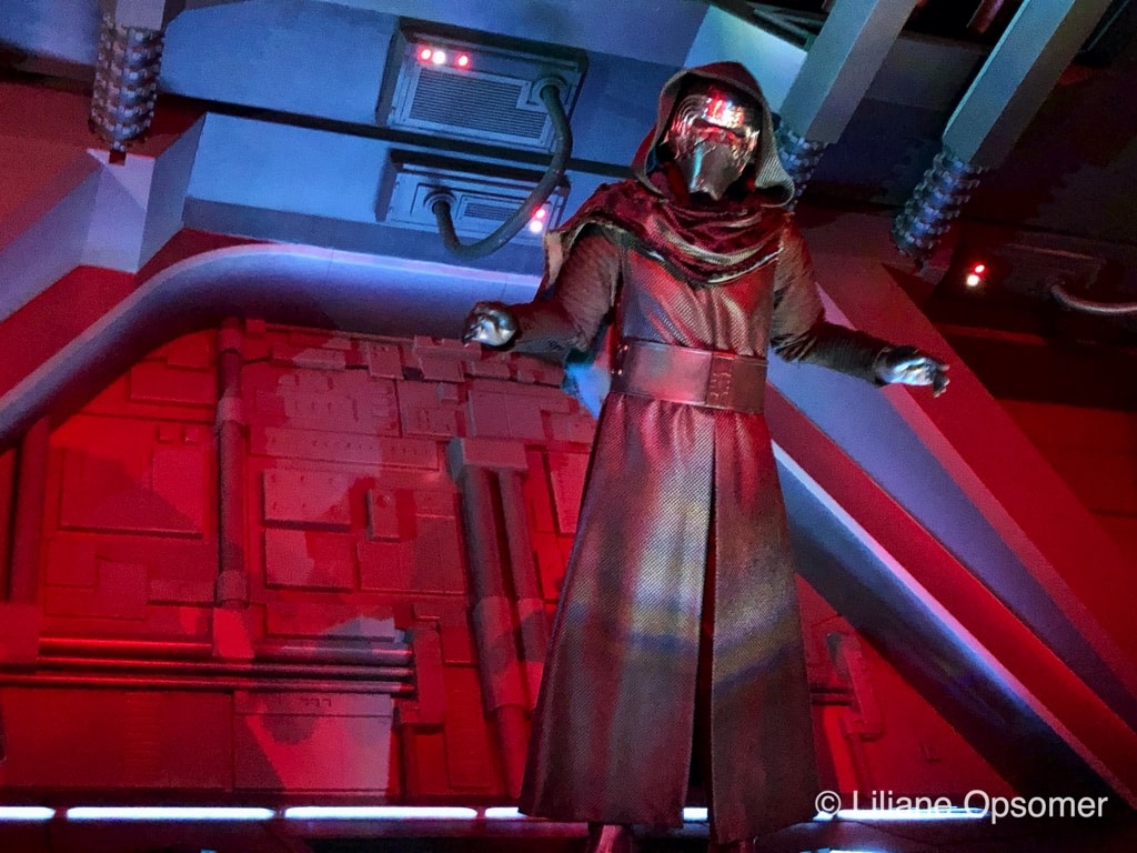 Kylo Ren once more tries to stop the escape of his prisoners